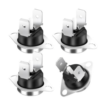 Imagem de Earthtec Interruptor de limite de fornalha L300F L350 300 (pacote com 4) compatível com interruptor de limite de substituição de forno Rheem 47-22861-01,47-22861-02, SRL350,350F