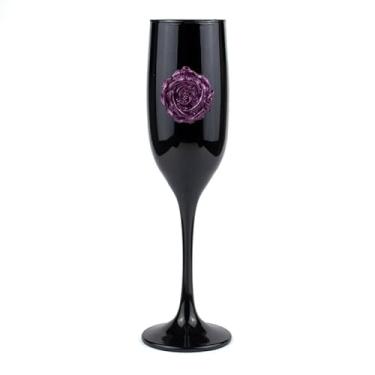 Imagem de Meta Atacado, Taça Pomba Gira em Vidro Altar Oferenda - Escolha a Cor Cor:Roxa Maria Mulambo 150ml