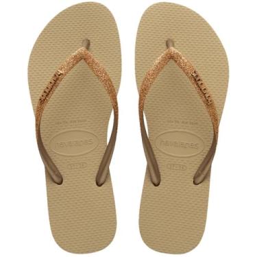 Imagem de Havaianas - Chinelo Havaianas Slim Glitter II Dourado Claro