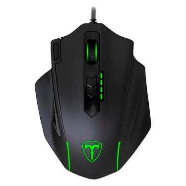 Imagem de Mouse T-dagger Major Gaming Com Fio / 8000dpi Preto Ttgm-303, preto