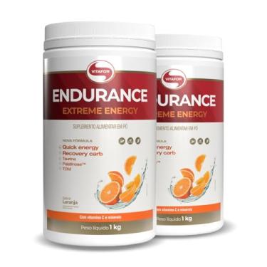 Imagem de Kit 2 Endurance Extreme Energy 1000g Vitafor - Laranja
