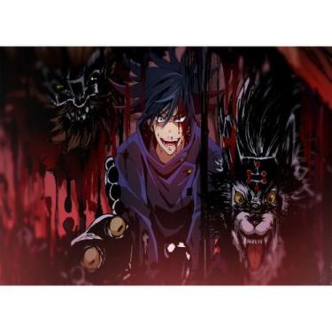 Imagem de Mouse Pad Jujutsu Kaisen Sukuna Iuji Itadori Satoro Gojo Megumi Fushig