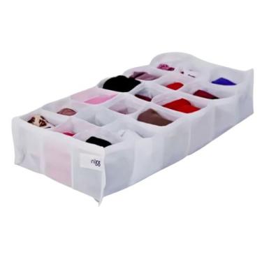 Imagem de Organizador De Roupas Para Gaveta E Armário, Mala De Viagem, Com Grade