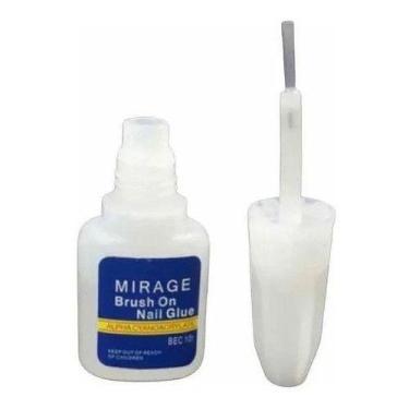 Imagem de Cola Unha Postiça Com Pincel 10 G - NoBrand
