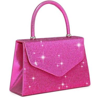 Imagem de Bolsa de noite Dasein Women Party Clutch Wedding Strass