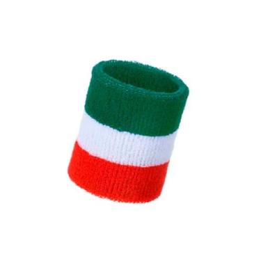 Imagem de Munhequeira Esportiva Macia 8 Cm Absorve Suor 01 Unidade - Estilo Bole