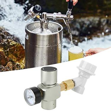 Imagem de Regulador de Co2 de Cerveja Caseira de, Carregador de Pressão de Desconexão de Gás 0-60psi para Acessórios de Fermentação Caseira
