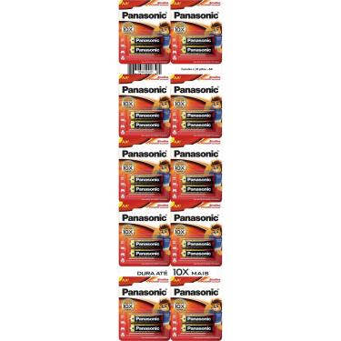 Imagem de Pilha AA Alcalina LR6-2BT480 Panasonic - BLI / 20