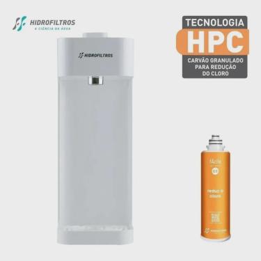 Imagem de Purificador de Água Facile - Branco - HidroFiltros - Acompanha Refil C3