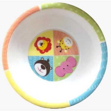 Imagem de Prato Tigela Refeição Infantil Princesas Unicórnio Animais - Ecos