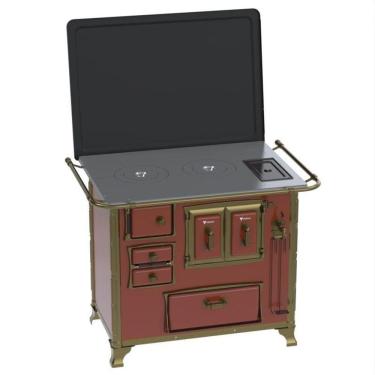 Imagem de Fogao a Lenha GII N 2 Renaissance Tabaco Cald