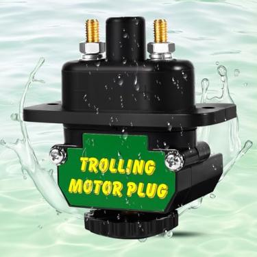 Imagem de Kregoem Conector De Alimentação Cc Para Cc Para Motor Elétrico De Pesca 027-0004-Kit, Conexão Rápida Para Motor Elétrico De Pesca Para Conexão De Alimentação Cc De 12 V A 48 V A Bordo, Com Juntas, C