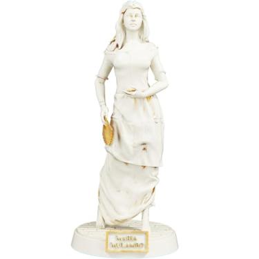 Imagem de Estátua Maria Mulambo Imagem Umbanda Candomblé (Cor Mármore Dourado)