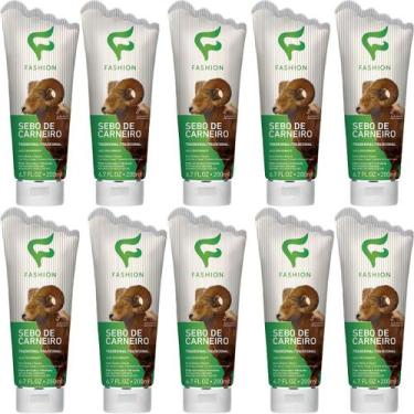 Imagem de Creme Hidratante Tradicional Fashion Sebo de Carneiro Bisnaga 200ml Ki