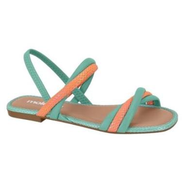 Imagem de Sandália Moleca Rasteira Tira Trançada Feminina-Feminino