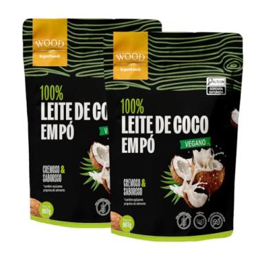 Imagem de Kit 2 Leite de Coco em Pó 100% Puro Vegano Sem Lactose 907g