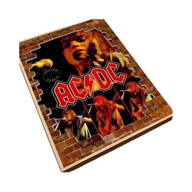 Imagem de Poster AC/DC - Impressão em Papel para Sala de Estar, Quarto e Bar, 40