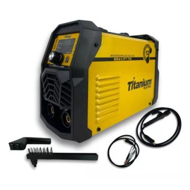 Imagem de Inversora de solda arclite ti160 bv bivolt - Titanium Platina