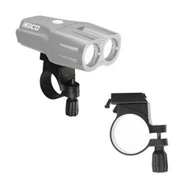 Imagem de CECO - EUA: Suporte para guidão de farol – Braçadeiras rígidas resistentes para guidão de bicicleta de 22 a 32 mm de diâmetro – para luz de bicicleta da série F