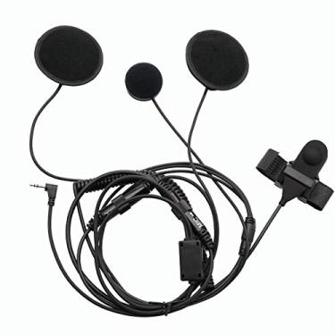 Imagem de Capacete de motocicleta para motocicleta GoodQbuy com microfone de fone de ouvido é compatível com Motorola T460 T600 MH230R MS350R MT350R