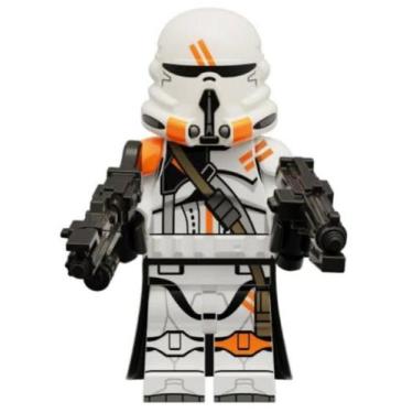 Imagem de Boneco Blocos De Montar Clone Paratrooper Star Wars - Mega Block Toys