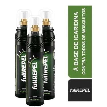 Imagem de 3x Repelente FullRepel Adulto- 100ml c/ Icaridina- 10 Horas