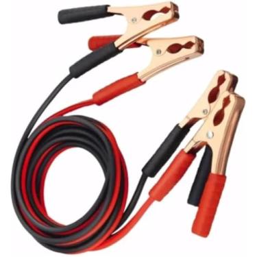 Imagem de Cabo Auxiliar de Partida para Carro e Caminhão, 800 Amperes, 1,90 Metros, Vermelho e Preto