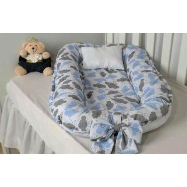 Imagem de Ninho Redutor de Berço Bebê com Almofadinha Laço Ajústavel - Alice Enx