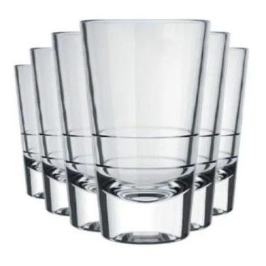 Imagem de Copo Dose Caninha Cachaça Pinga Nadir 100ml - 24 Unidades - Élpis Móve