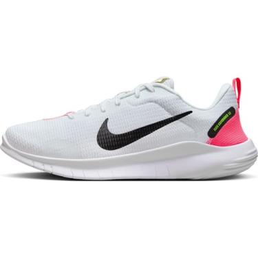 Imagem de Nike Tênis de corrida feminino Flex Experience Run 12 (DV0746-102, branco/hot punch/volt/preto), Branco/Hot Punch/Volt/Preto, 41