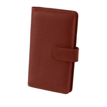 Imagem de Carteira de Couro Mariart 172, Terracota