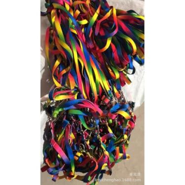 Imagem de Coleira Guia Peitoral Para Cachorro Gato Ajustável Pet Cão Pequeno Porte Largurao da fita: 1.0cm (Tesoura Pet-5 pcs)