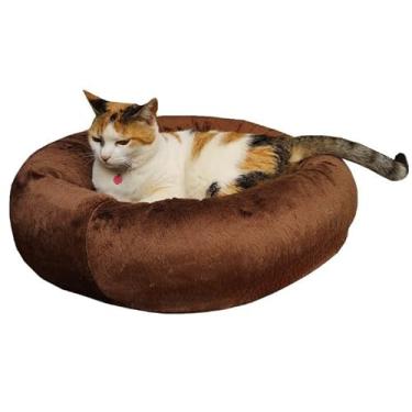 Imagem de Cama Pet Confortavel Para Cachorro e Gatos (MARROM)