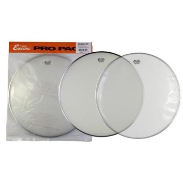 Imagem de Kit de Peles Remo 14 POL AMASSADOR POROSA/ HAZY EN-BS14-PP