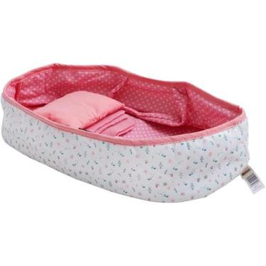 Imagem de Berço Moises para Boneca Metoo com Manta e Travesseiro