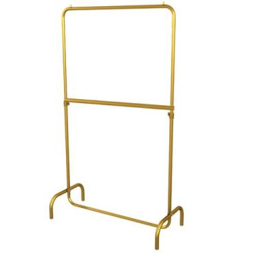 Imagem de Arara Dupla De Roupa Cabideiro De Chão 80CM - Loja- Closets - vale mix