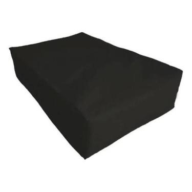 Imagem de Capa Colchao Solteiro Tipo Hospitalar Medida Especial Preta - Spts