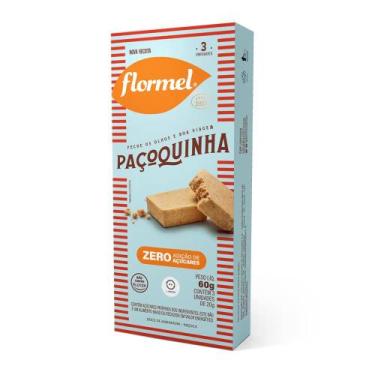 Imagem de Paçoquinha Zero Sem Glúten CX/3 Unidades Flormel