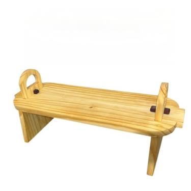 Imagem de Tabua De Frios Petisqueira Madeira Pinus Servir Porções Petiscos Pão Luxo Ceia Natal Decoração(70x24cm)