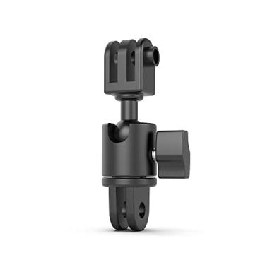 Imagem de Suporte de câmera de rotação de 360 graus de alumínio, adaptador de suporte de metal compatível com GoPro Hero 12/11/10/9/8/7/(2018) preto, DJI Action 4, Sony e outras câmeras de ação (suporte