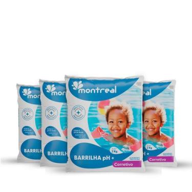 Imagem de Mantenha o pH Ideal Todos os Dias com Barrilha Montreal 2kg 4 Unidades