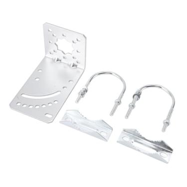 Imagem de Polo de antena Mount Suporte Ferro pesado Ferro de serviço Satélite em forma de satellite Kit de montagem de antena de internet para instalação do telhado do solo da parede