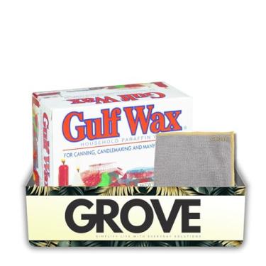Imagem de GROVE Cera de parafina, branca, 2 unidades