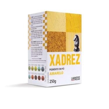 Imagem de Pó Xadrez Amarelo 250g para Colorir Bases - Lanxess