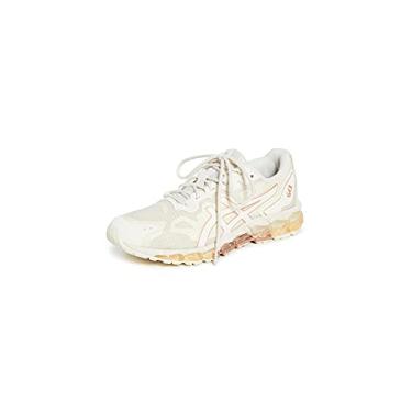 Imagem de ASICS Tênis masculino Gel-Quantum 360 6 Sportstyle, Birch/Rose Gold, 9.5