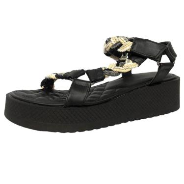 Imagem de Sandalia Feminina Papete com Corda Cacci 4162.76571-Feminino