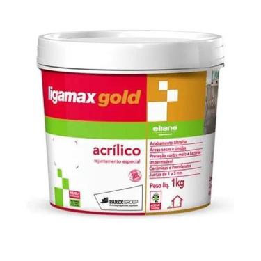 Imagem de Rejunte Ligamax Gold Acrílico Branco Bd 1KG - Sika
