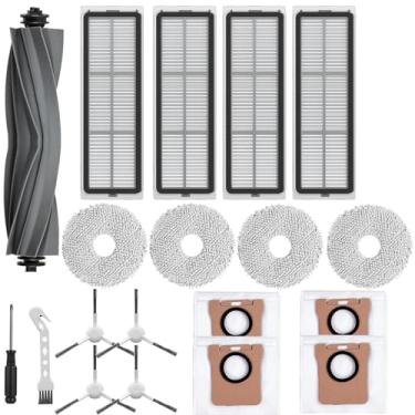 Imagem de Kit de substituição de 19 peças para Dreame X40 Ultra, L40 Ultra, X40 Pro, X40 Master, S30 Pro Ultra MOVA P10 Pro Ultra Robótico Aspirador e Limpador de esfregão