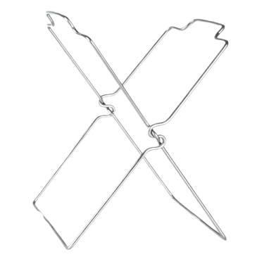 Imagem de Ｂｅｓｇａ Suporte para saco de lixo, porta-toalhas, aço inoxidável, suporte para saco de lixo pequeno para camping, lavanderia, quintal, ao ar livre, M