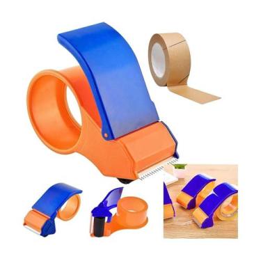 Imagem de Cortador De Fita Adesiva Durex Suporte Dispensador Ka-1234 - Kapbom